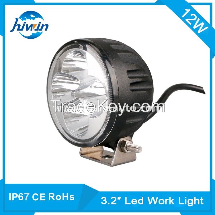 3.2inch 12w high quality led work light mini cob automobile parts