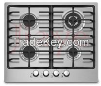 Stainless Steel Gas Stove with 4 burner