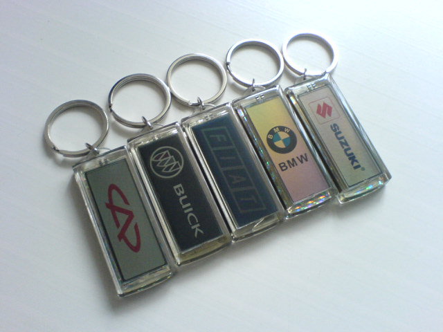 Sell Solar LCD keychain no need battery