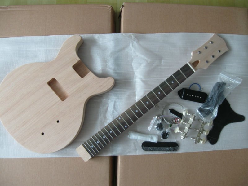 Les paul Jr double cut electric guitar kit