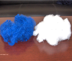 F/R polyester staple fiber