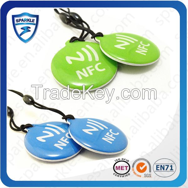 High quality epoxy 134.2KHZ animal RFID tag