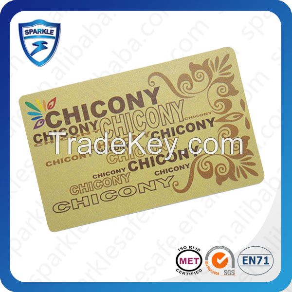 Metal business RFID card