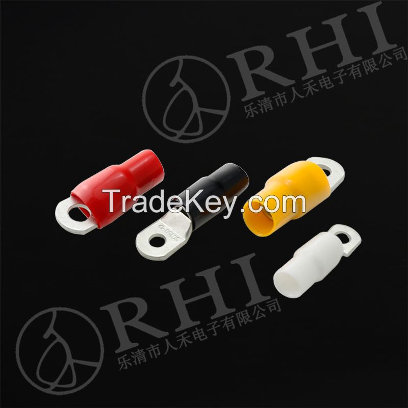 Tin plated copper ring terminal cable lug