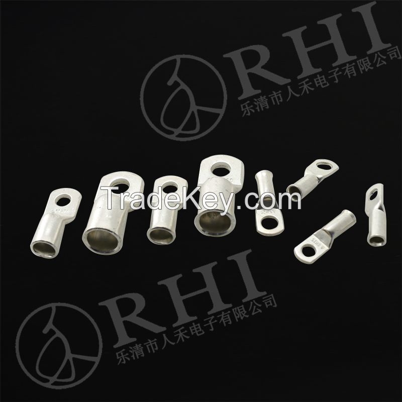 Tin plated copper ring terminal cable lug