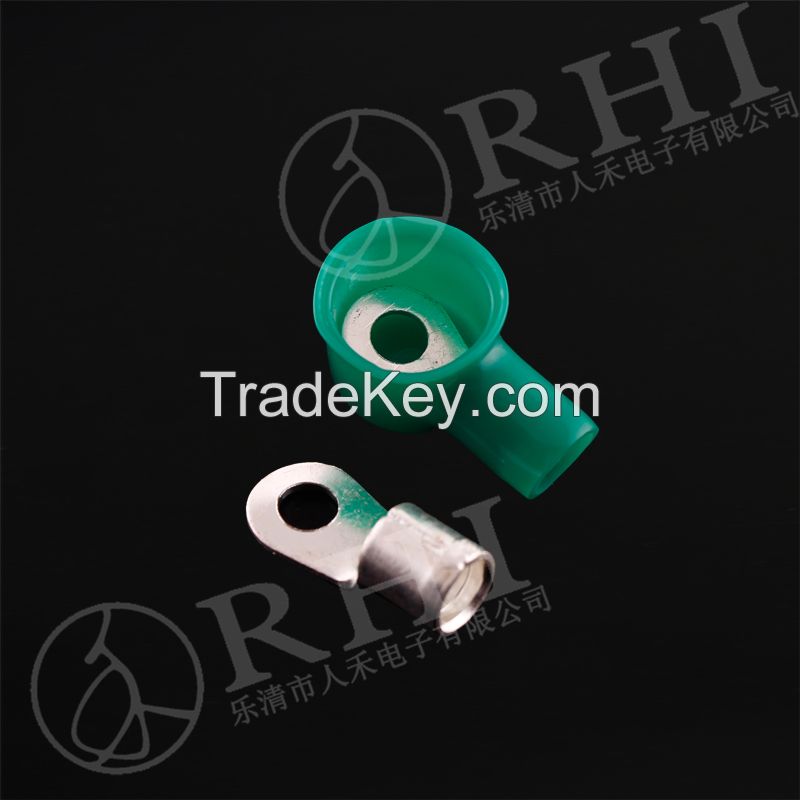 Tin plated copper ring terminal cable lug