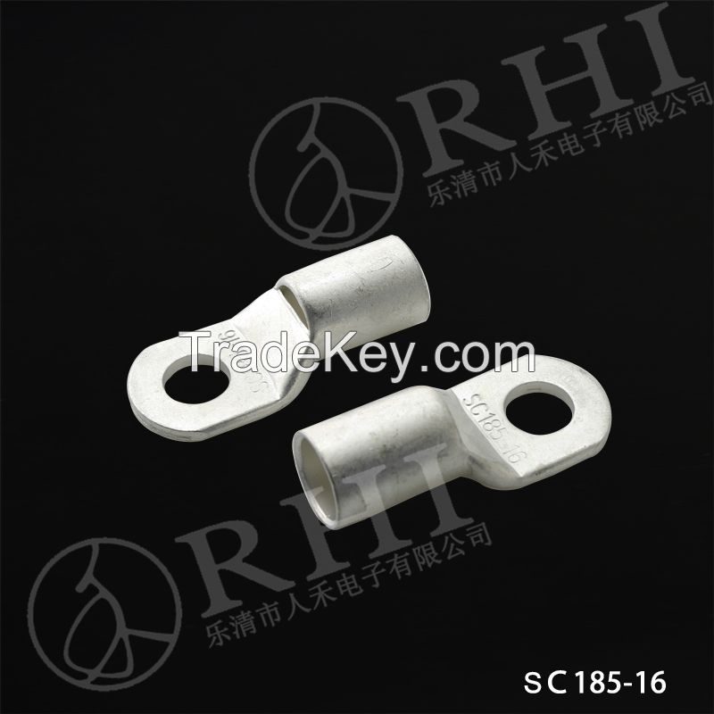 Tin plated copper ring terminal cable lug