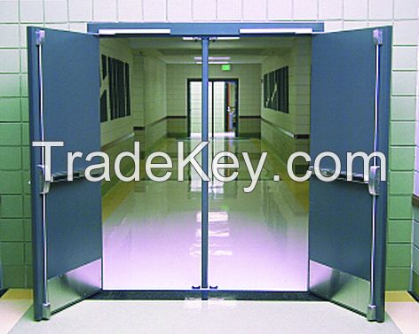 UL fire rated door with narrow glass