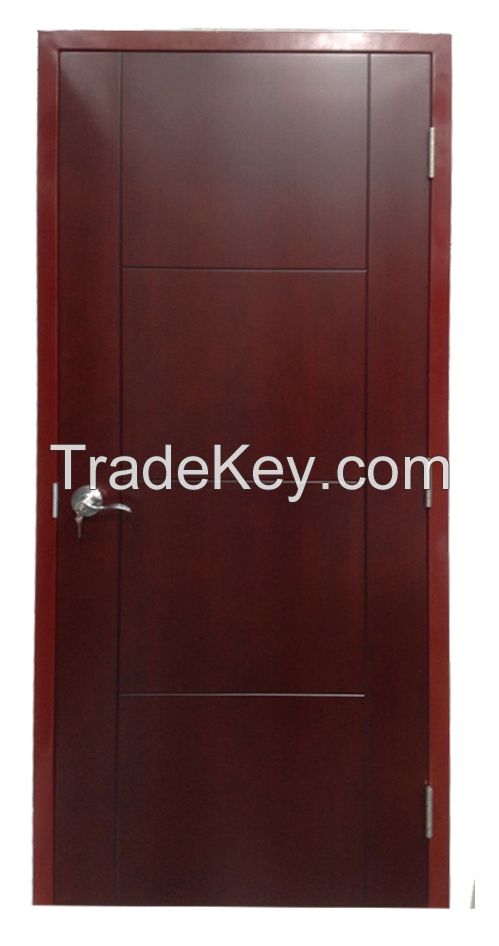 UL listed steel fire door with  Finished patinting