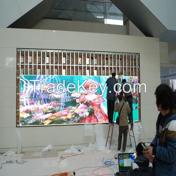 2016 New LED Module P6 with full color led display screen for led video advertising