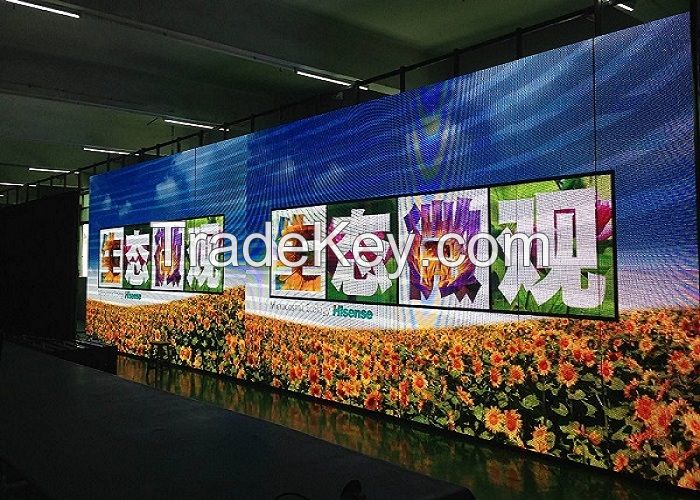 Optoelectronic Displays Outdoor led display P16mm SMD / DIP Electronic Boards For Advertising