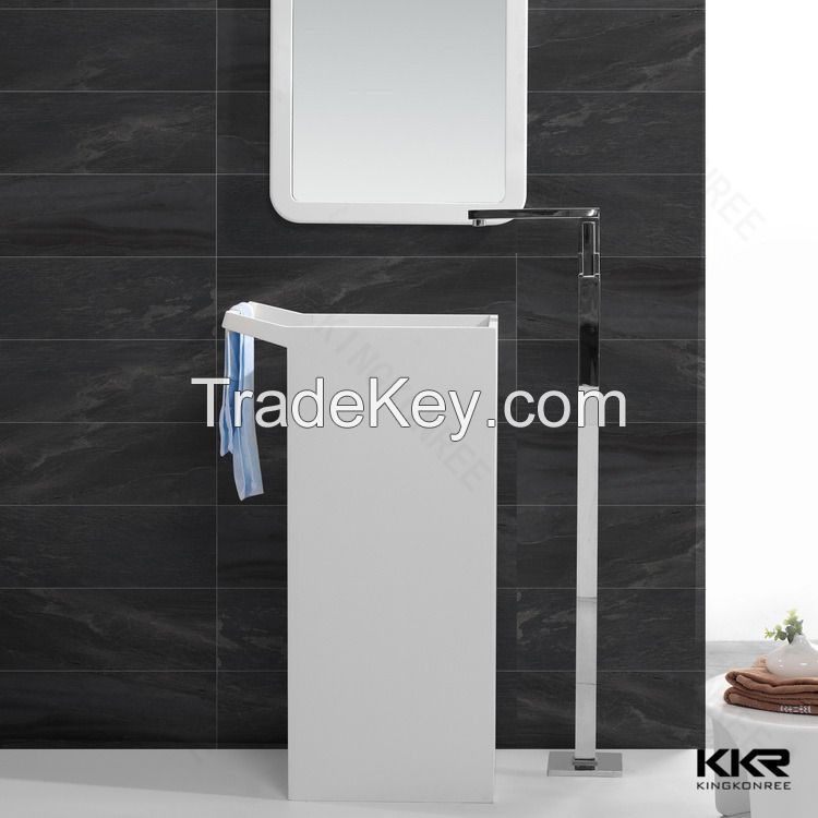 KKR made solid surface bathroom wash basin