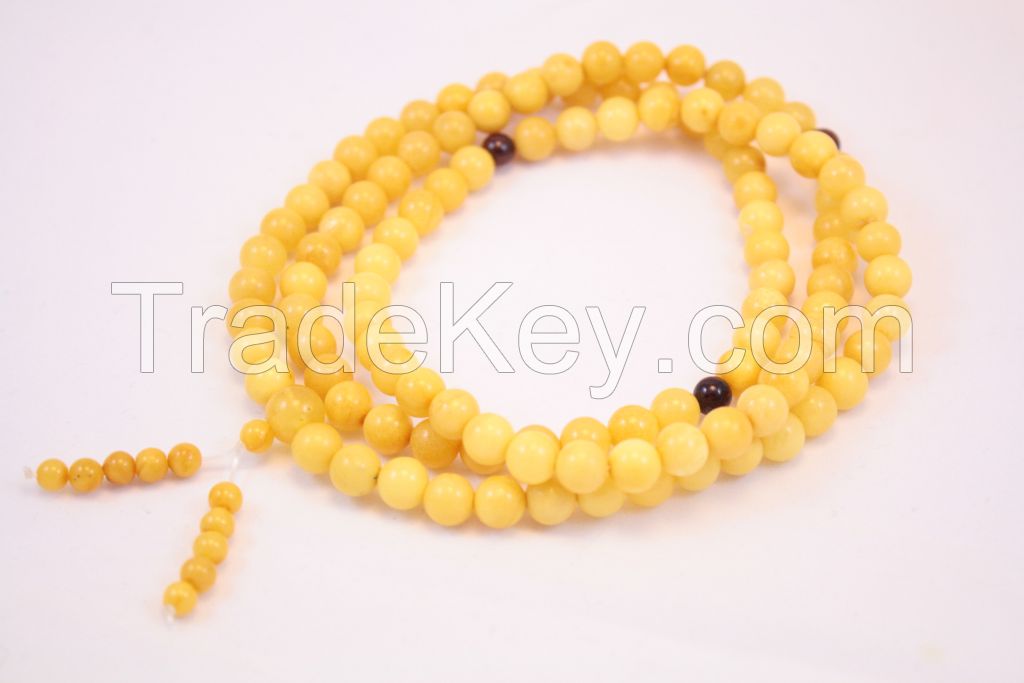 Baltic amber rosary, necklaces, bracelets