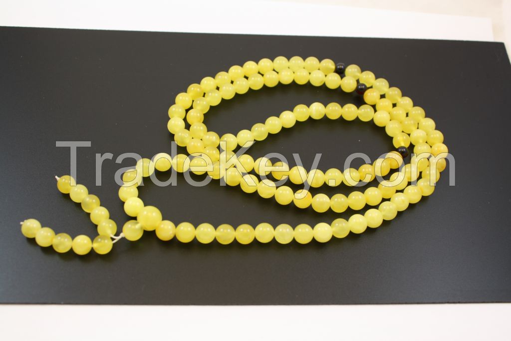 Baltic Amber Rosary, Necklaces, Bracelets