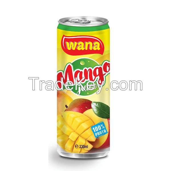 WANA Mango Juice Drink in 320ml Can