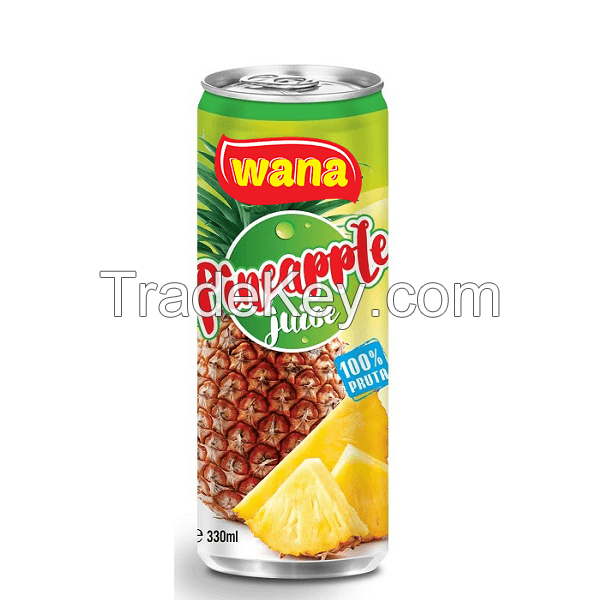 WANA Pineapple Juice Drink in 320ml Can