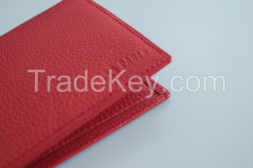 H1 Grained Leather Wallet
