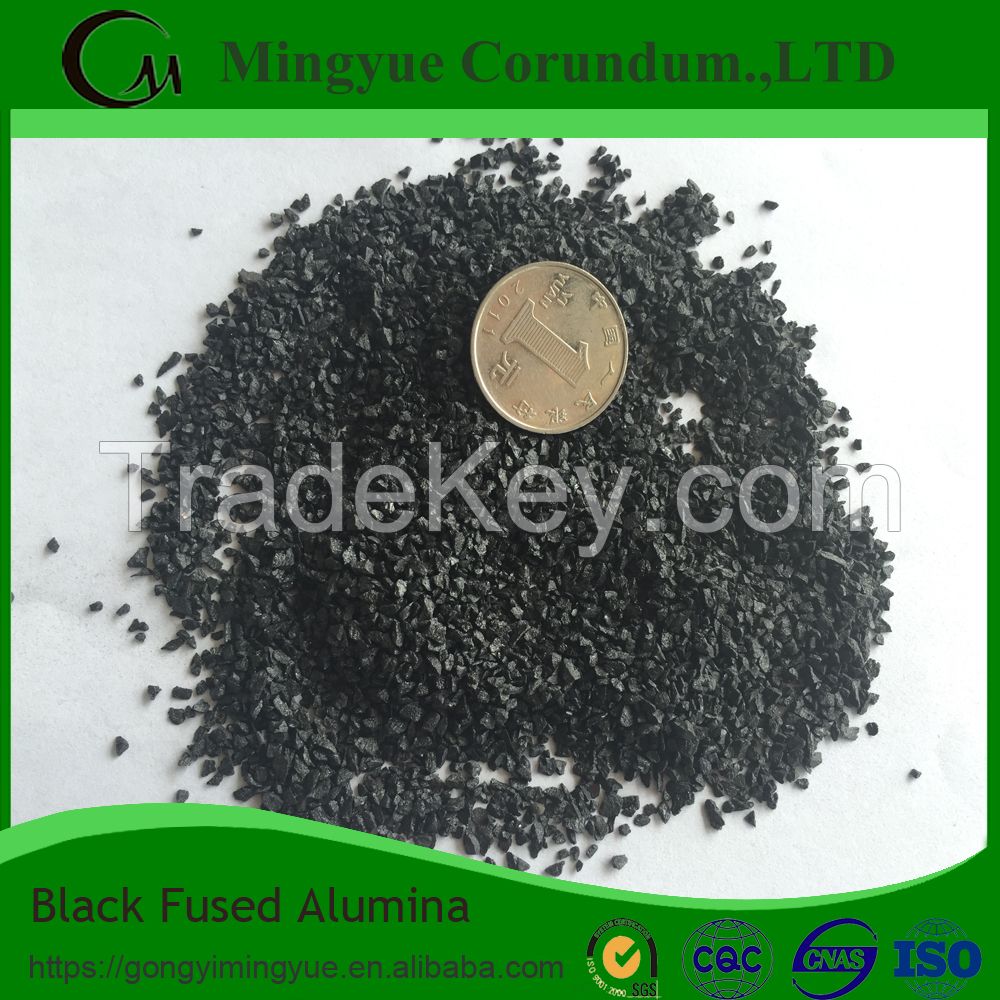 High quality black fused alumina/alumina oxide 