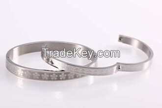 Fashion Stainless steel jewelry with crystal and pearl and mother of pearl and diamond in any plating