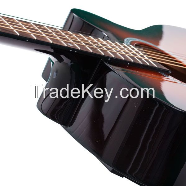 Hot selling for beginner 40 inch acoustic guitar