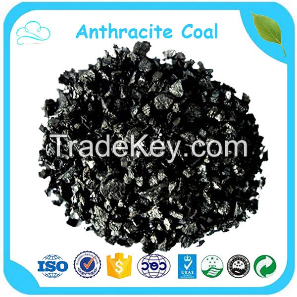 Factory Price 85% High Carbon 2.4-5mm Anthracite Coal Filter Media for Water Treatment