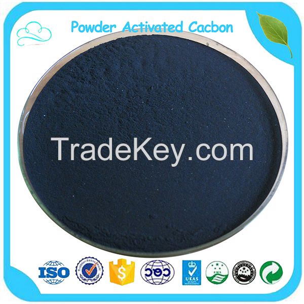 China Factrory Manufacturer Food Grade 200-325 Mesh Wood Powder Activated Carbon