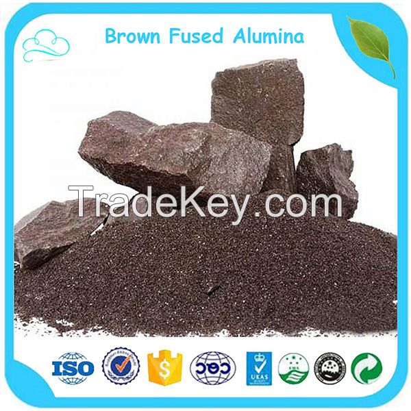 High Purity Al2o3 95% Brown Corundum / Brown Fused Alumina For Abrasive