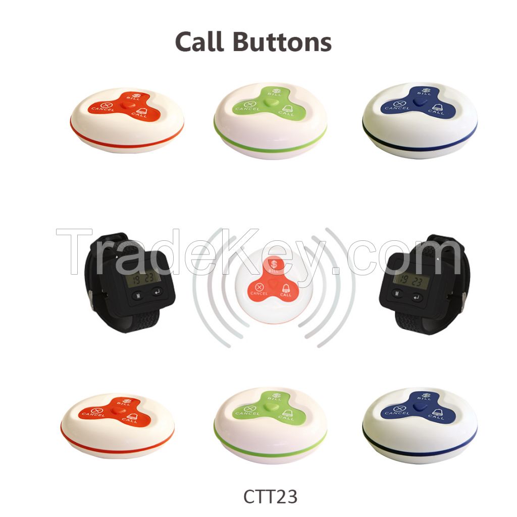 calling system for restaurant / wireless call buttons 