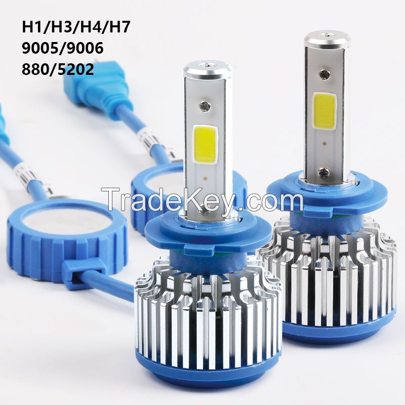 2X 24w Automotive LED Headlights Hight Low Beam LED Light bulb HB3/9005 HB4/9006 Replacement Bulbs H1/H3/H7