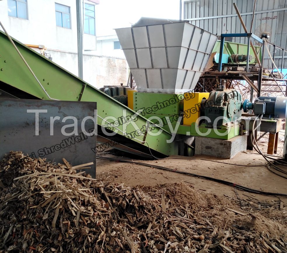 Wood recycling equipment with good price for sale