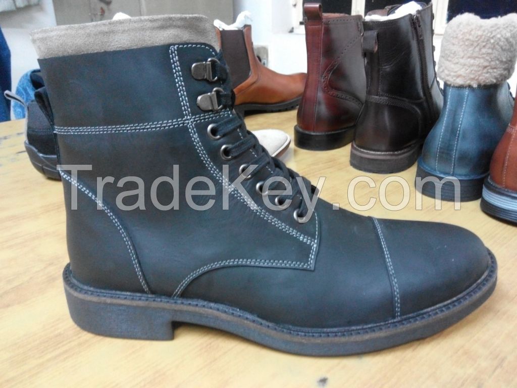 All season genuine Leather boots