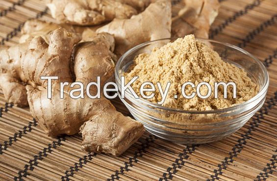 Sliced, Dried and powdered Ginger