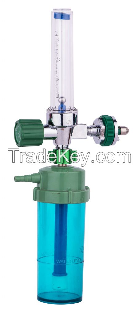 Medical Regulator Oxygen Humidifier and Flowmeter