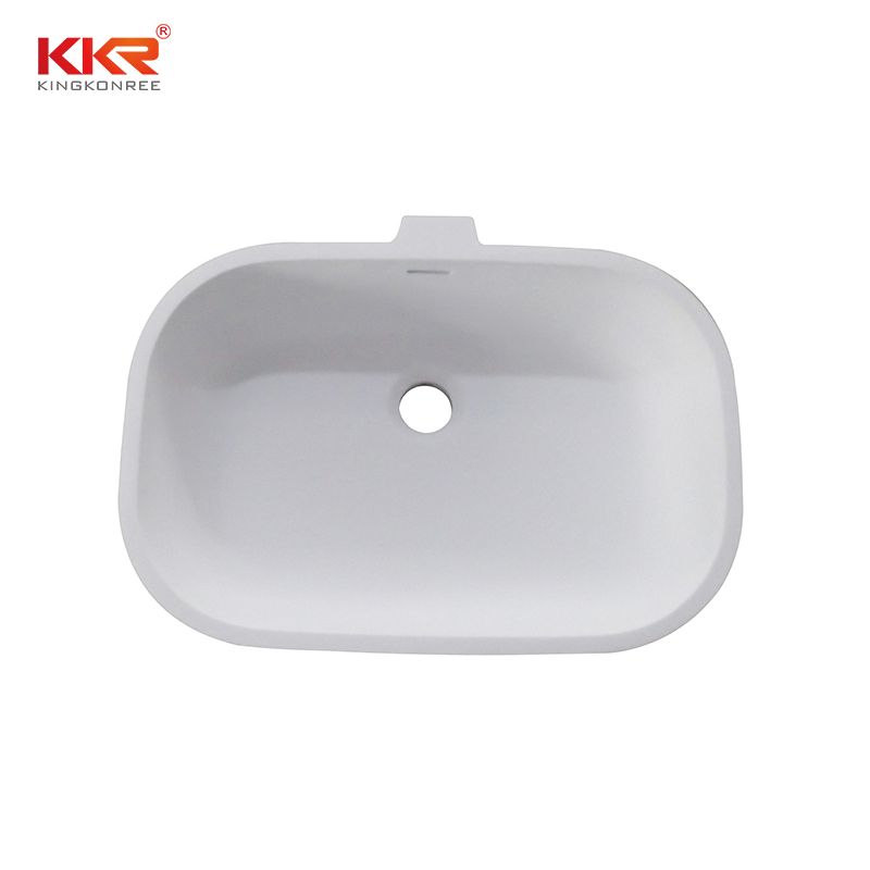 factory price acrylic solid surface bathroom basin