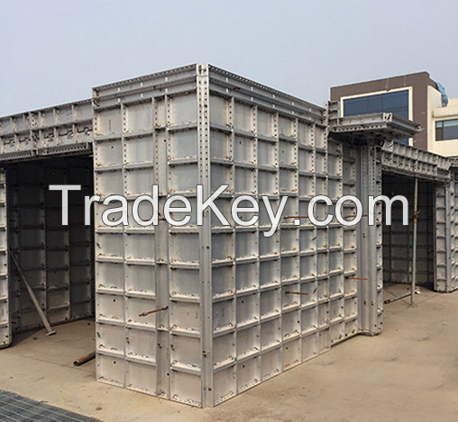 civil engineering construction project use aluminum formworks