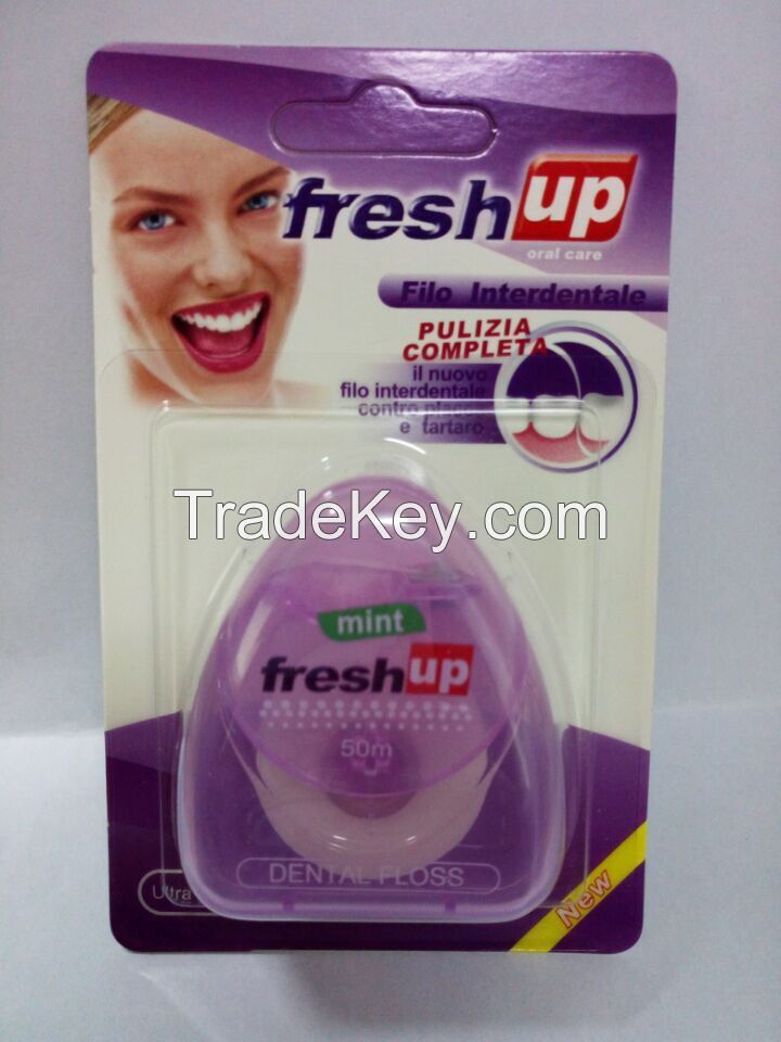 50m Triangle Shape Dental Floss