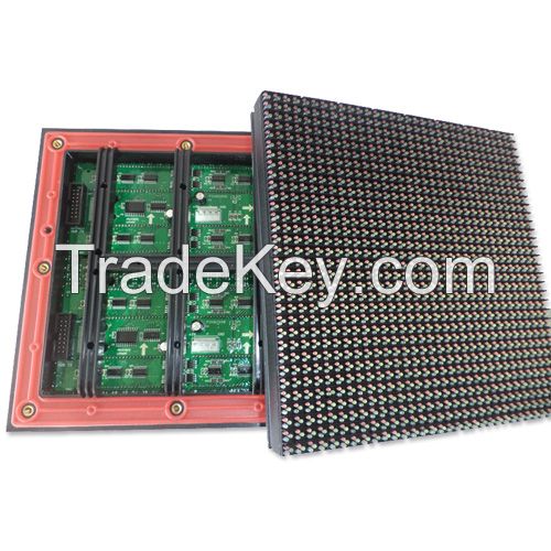 Outdoor full-color LED display screen unit plate P6