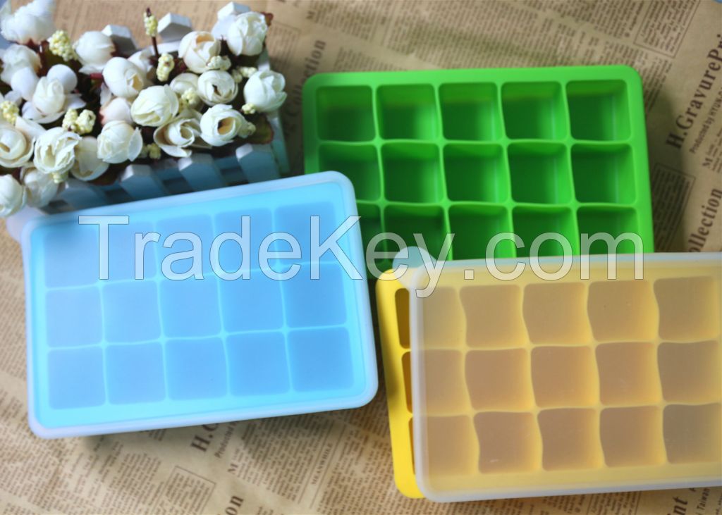 silicone baby food freezer tray