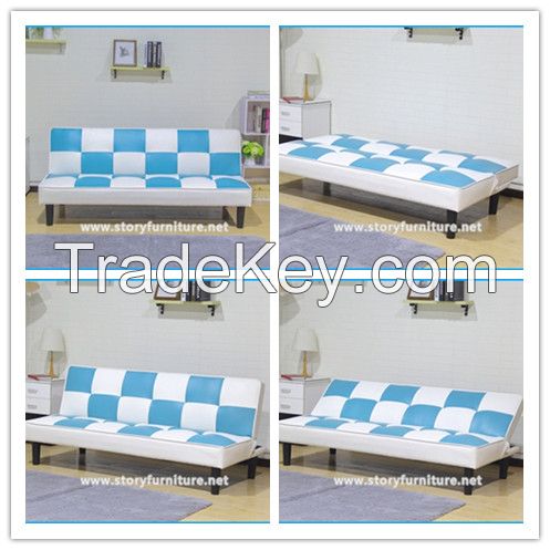 bright color small leather so bed
