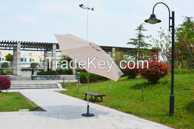 Zhejiang Anyuan Umbrella Outdoor Furniture General Use and Aluminum Pole Material patio umbrella