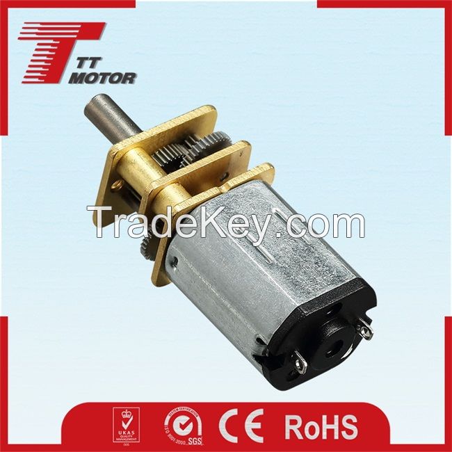 12v Electric gearbox brushed dc motor