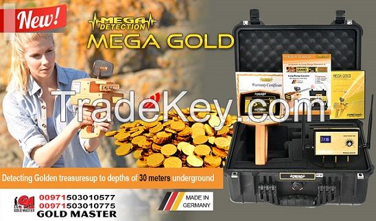 Accurate Long Range Detector for Metals & Gemstones-MEGA GOLD 2019-