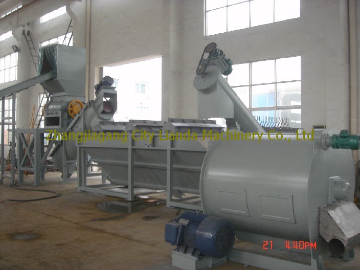 waste plastic film crushing , washing , drying equipment