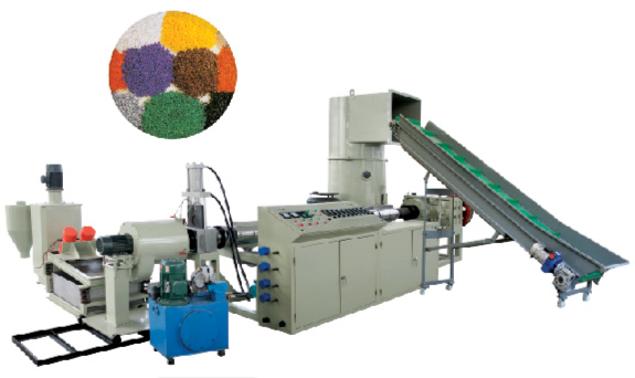 waste plastic recycling and reprocessing equipment