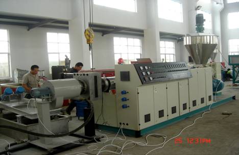 pp pe granulating line