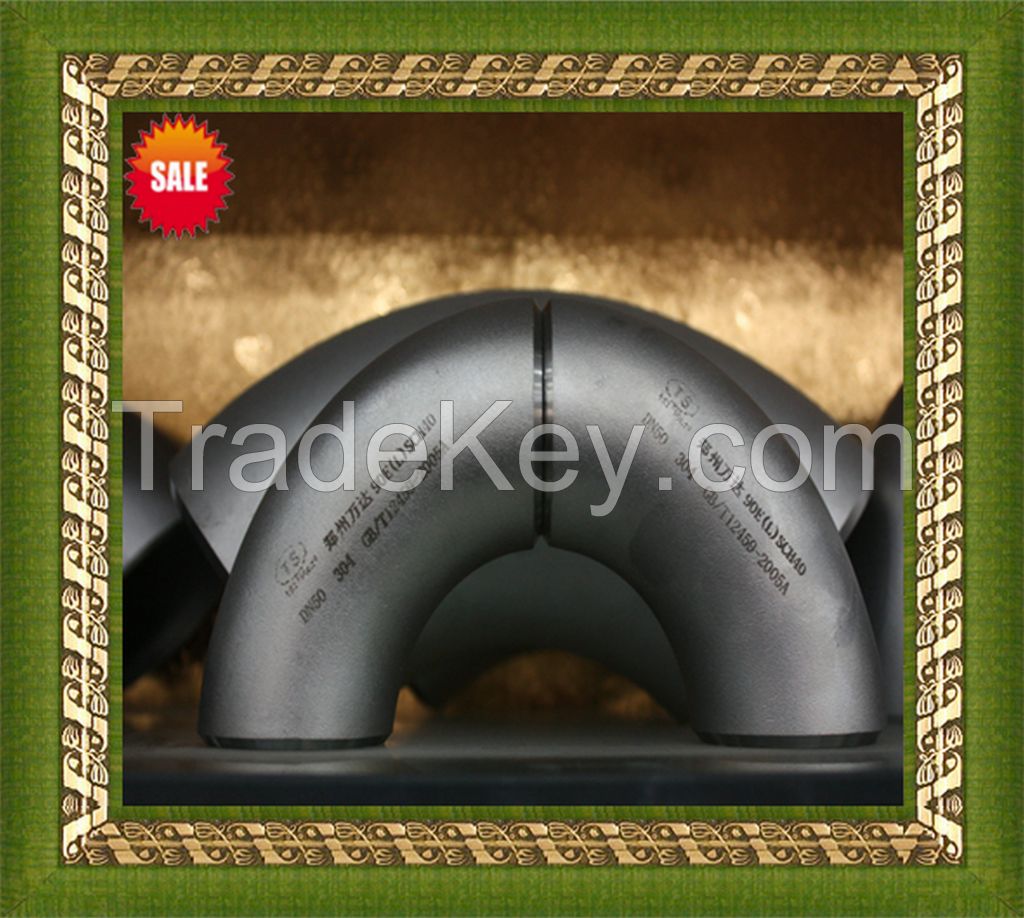 180 degree U-return elbow, carbon steel pipe fitting A350 forged