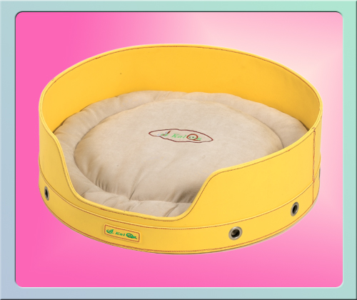 Round shaped pet bed