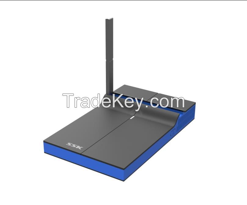 Ssk WiFi Display Adapter Miracast Airplay Dlna Video Dongle Displayer