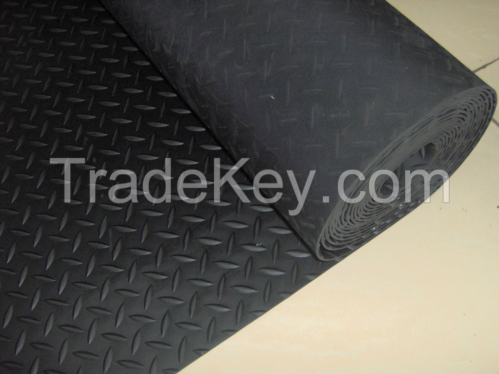 3mm Black Diamond Rubber Mat