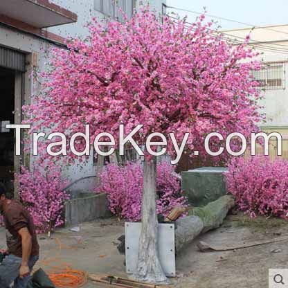 artificial big peach tree